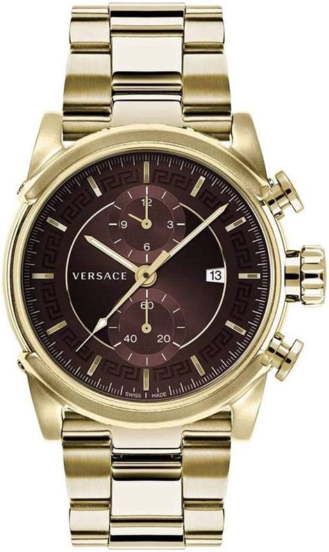 Versace Herren Armbanduhr Chrono Urban 44 D/BRW B/IP2N